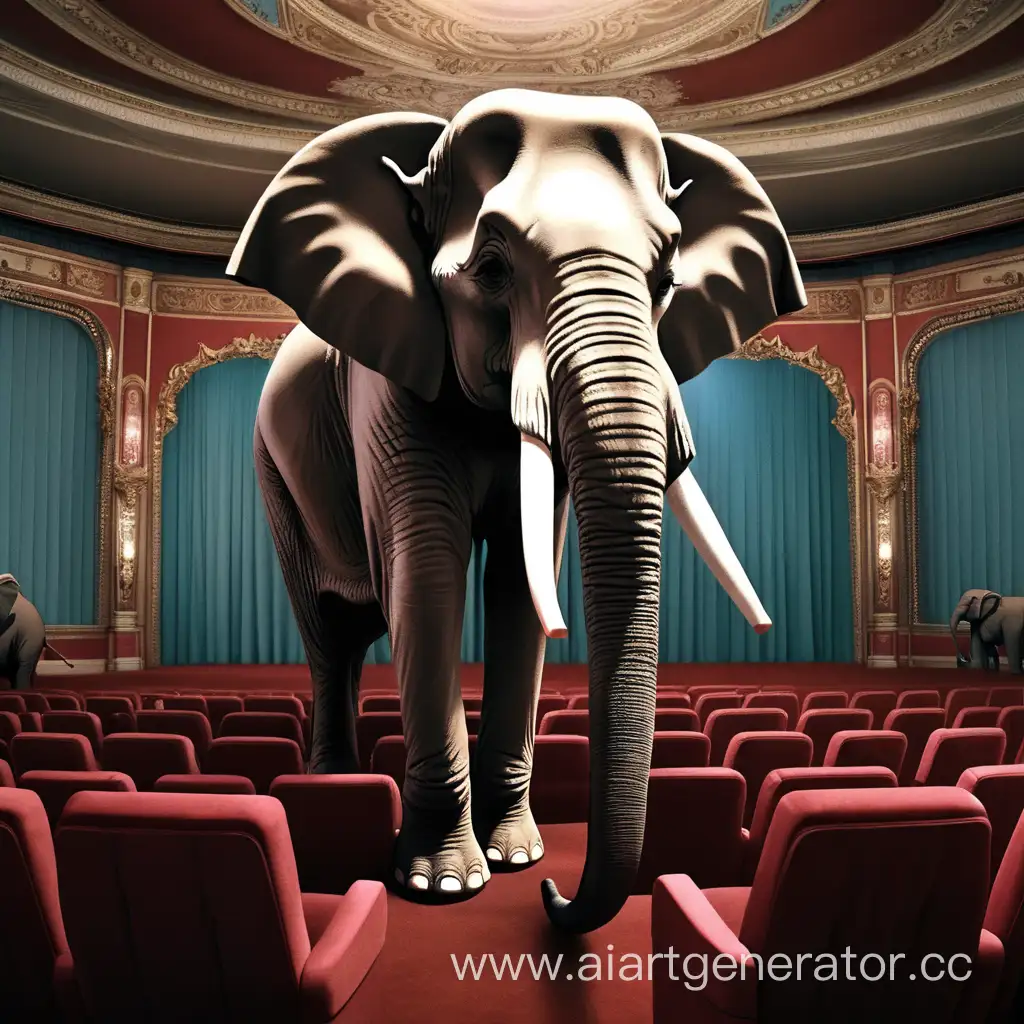 Captivating-Elephant-Cinema-Experience-in-Russia