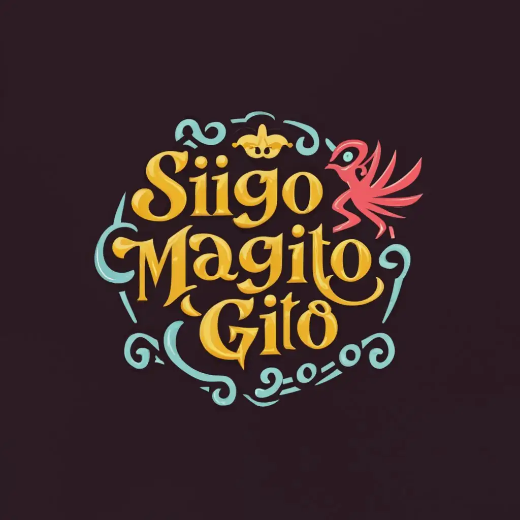 a logo design,with the text "siogo magito gito", main symbol:javanesse style,Moderate,be used in Entertainment industry,clear background