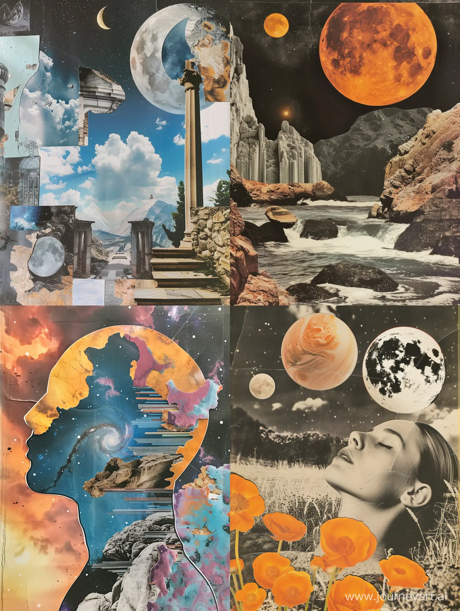 A dream collage