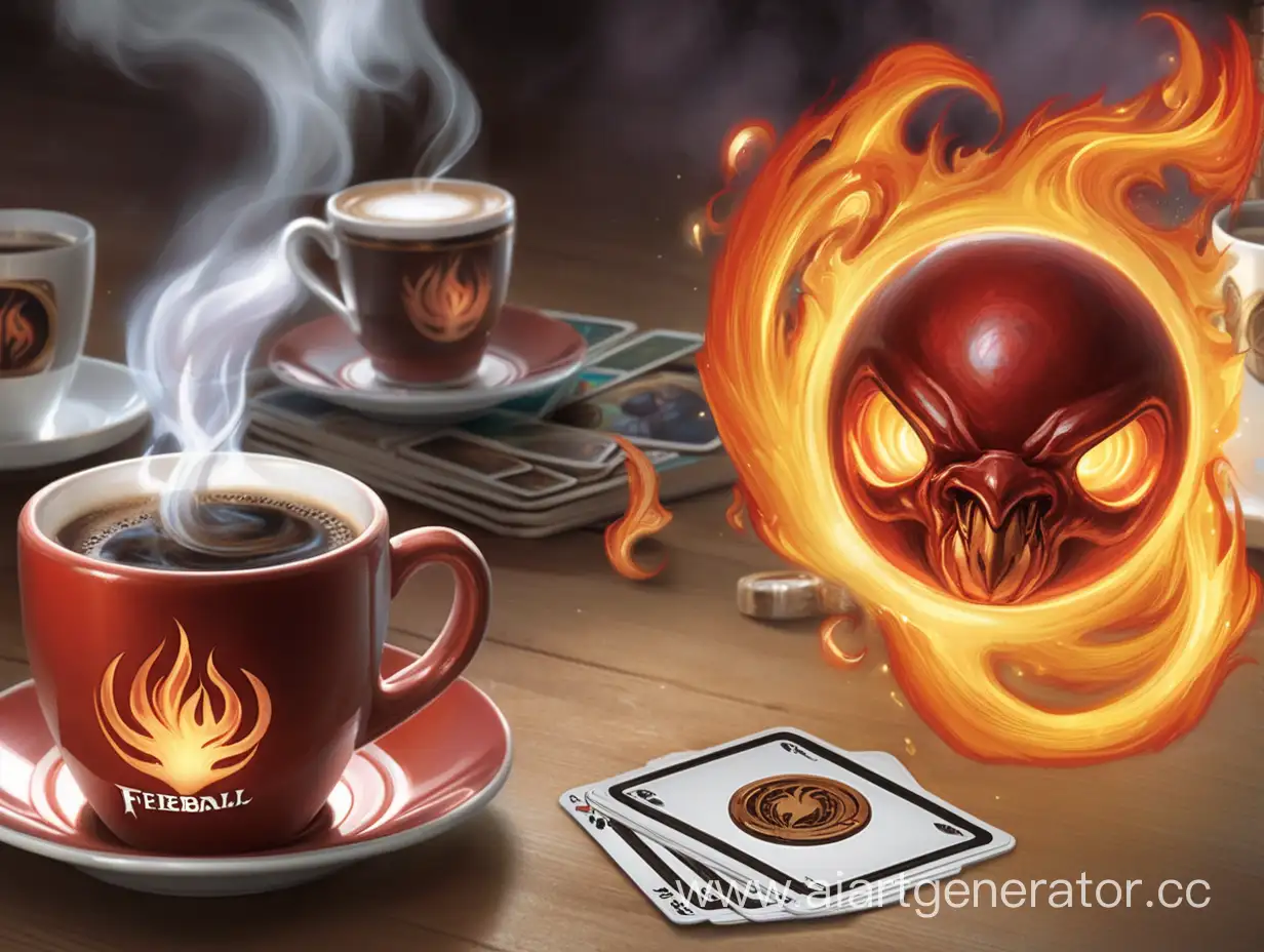 magic the gathering, coffee, online, fireball
