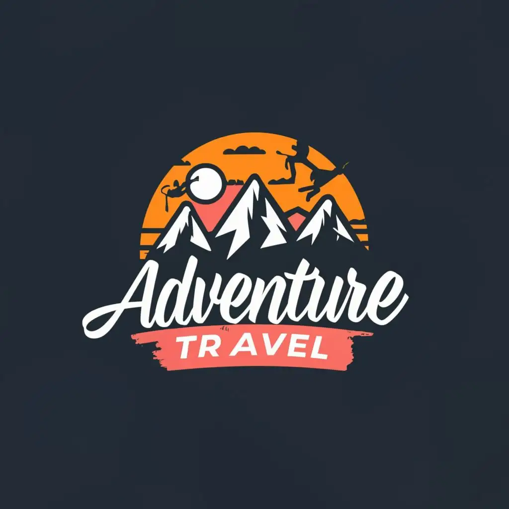 LOGO-Design-For-Adventure-Travel-Bold-Text-with-Thrilling-Outdoor-Activities