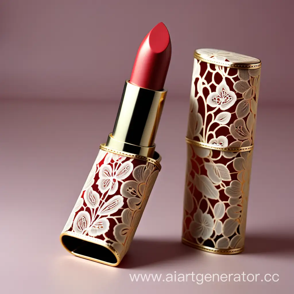 Luxurious-Golden-LaceEncased-Lipstick-Case-Scan