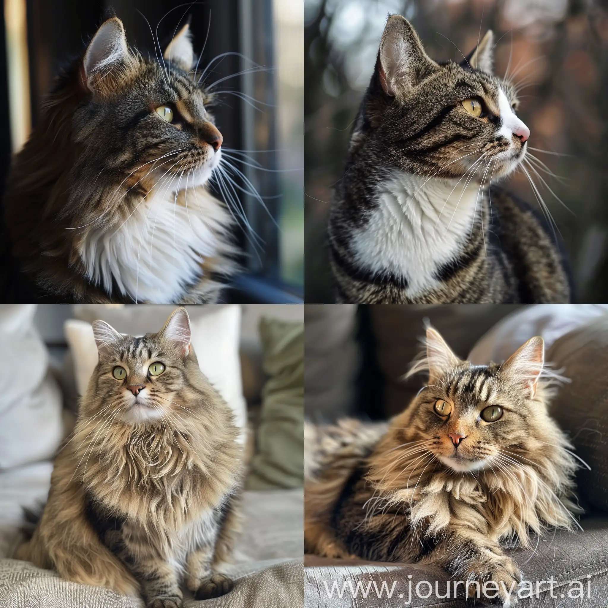 Elegant-Cat-Portrait-Majestic-Feline-in-HighResolution-Image