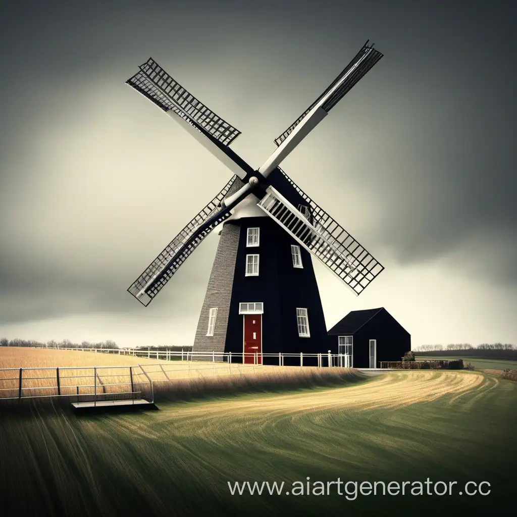 Modern-Windmill-Design-in-a-Sustainable-Energy-Landscape