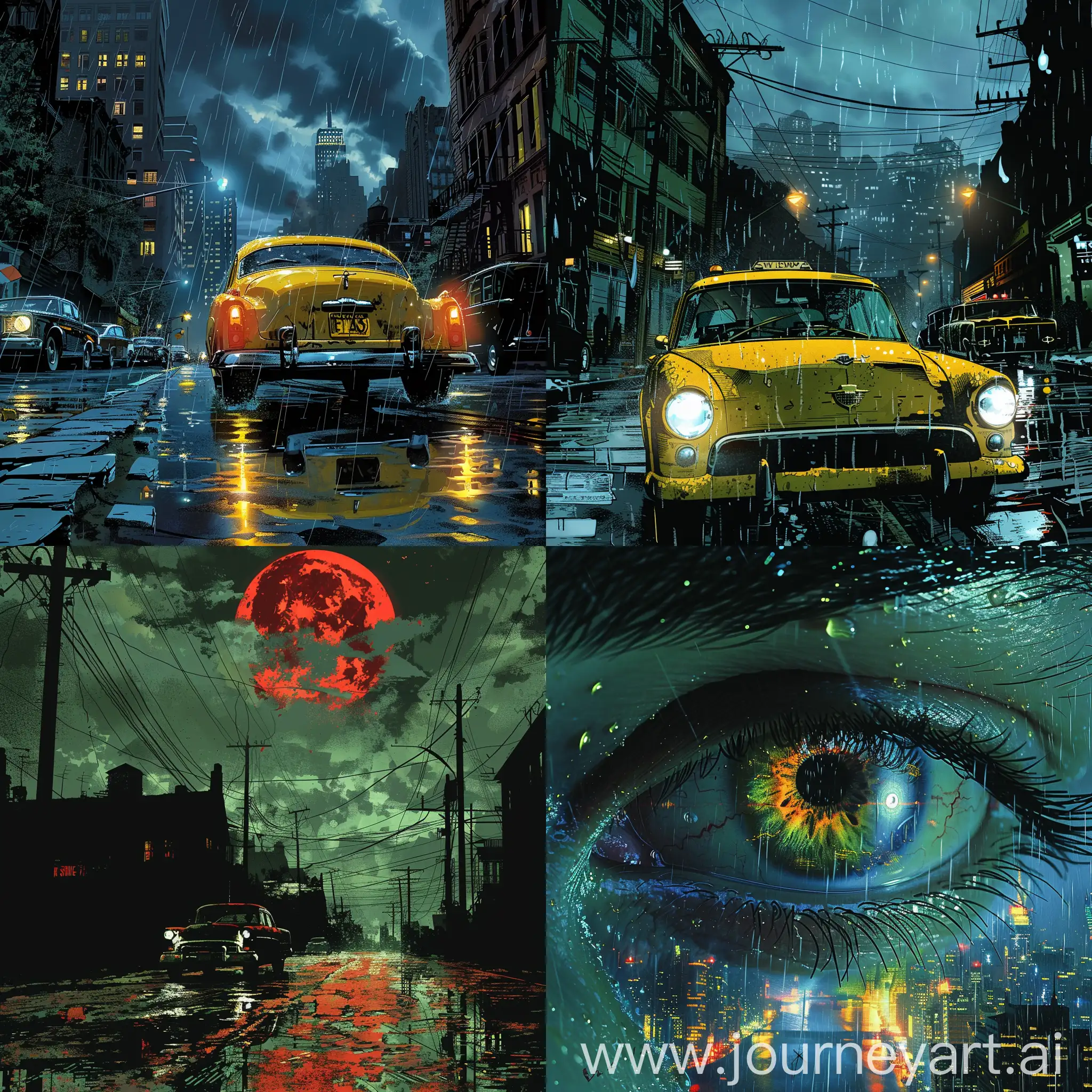 Nocturnal-Noir-Mysterious-Taxi-Ride-in-the-Rainy-Night