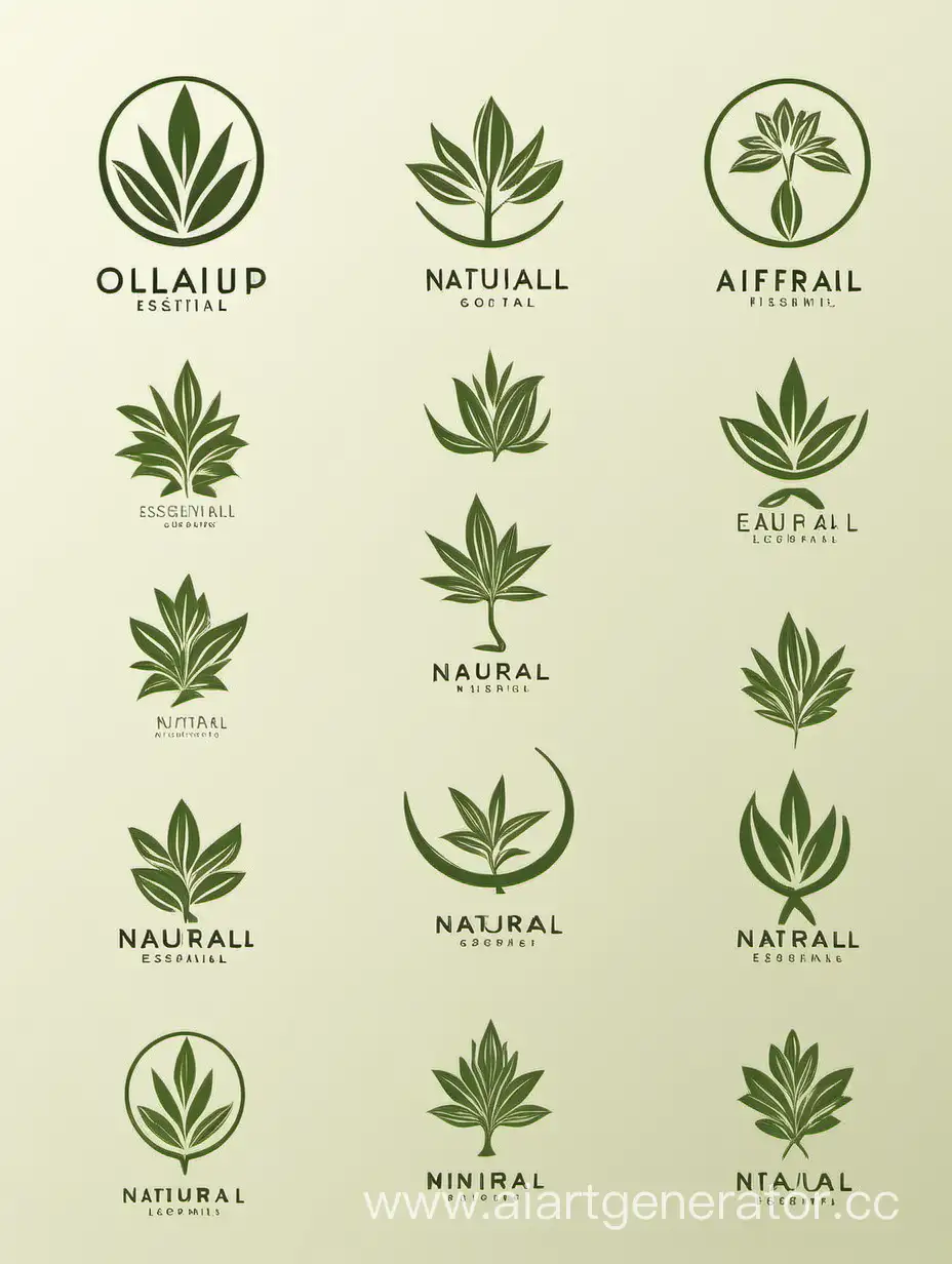 Minimalist-Natural-Essential-Oils-Company-Logo