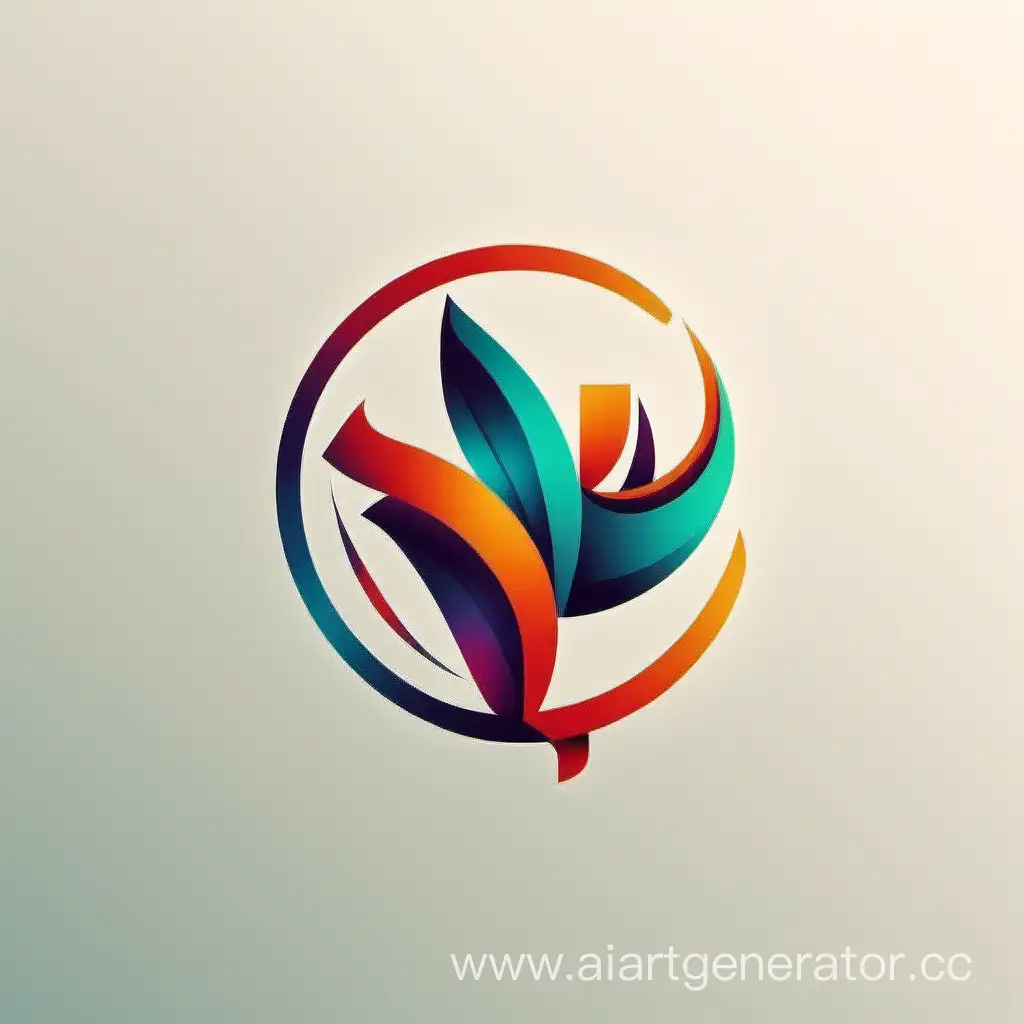 Colorful-Abstract-Logo-Design-with-Geometric-Shapes
