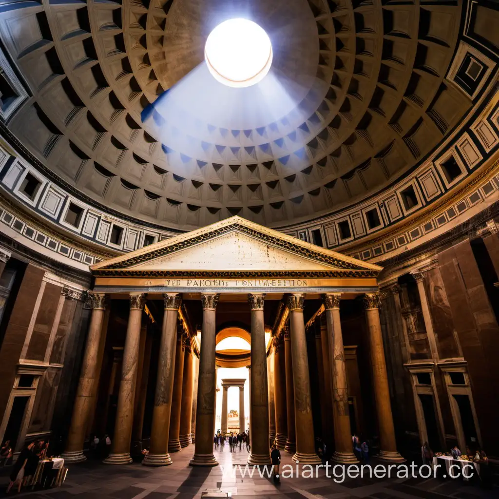 Пантеон, локация в стиле древней греции