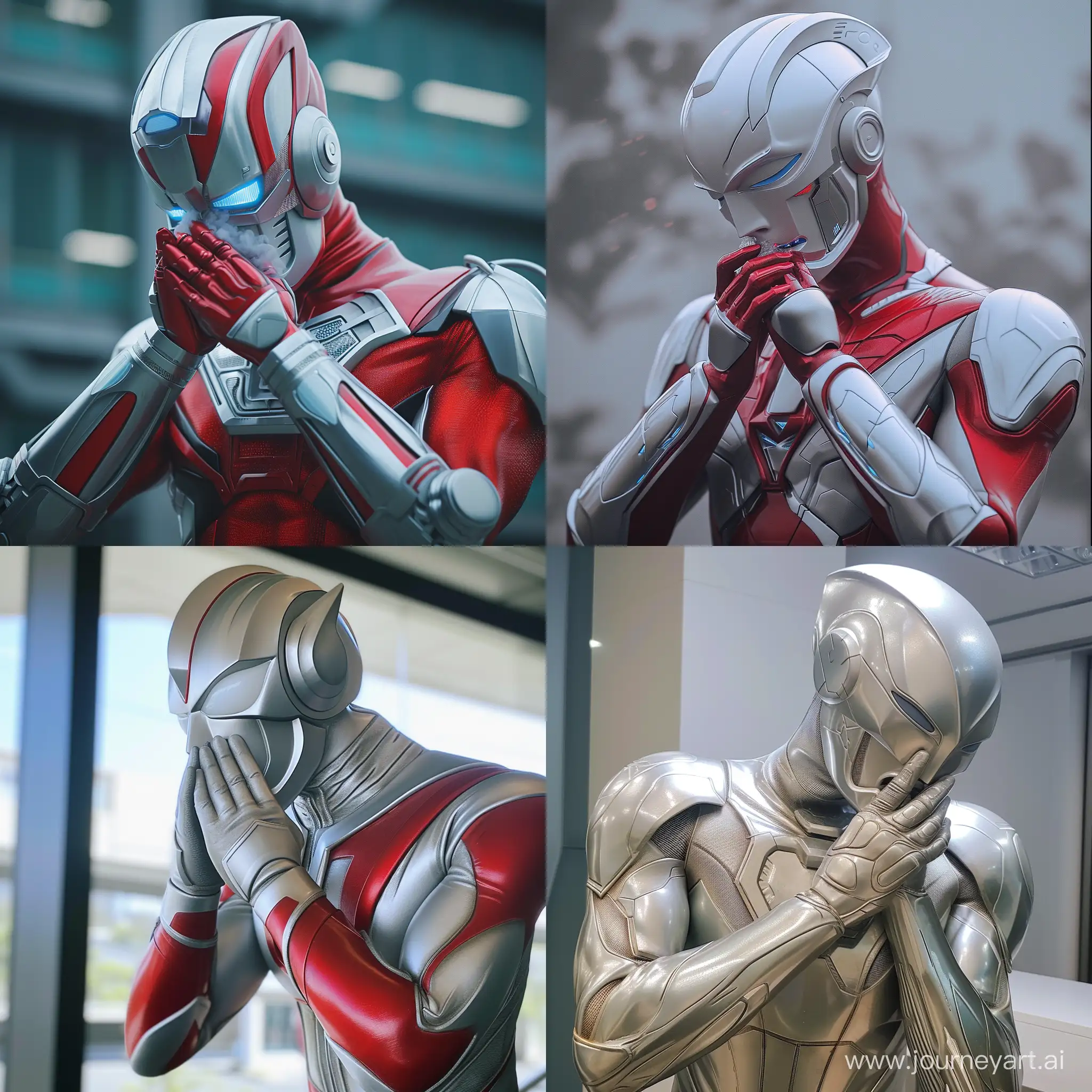 Realistic-Ultraman-Coughing-A-Unique-and-Authentic-Depiction