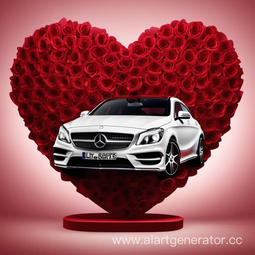 Luxurious-Mercedes-Benz-on-Valentines-Day