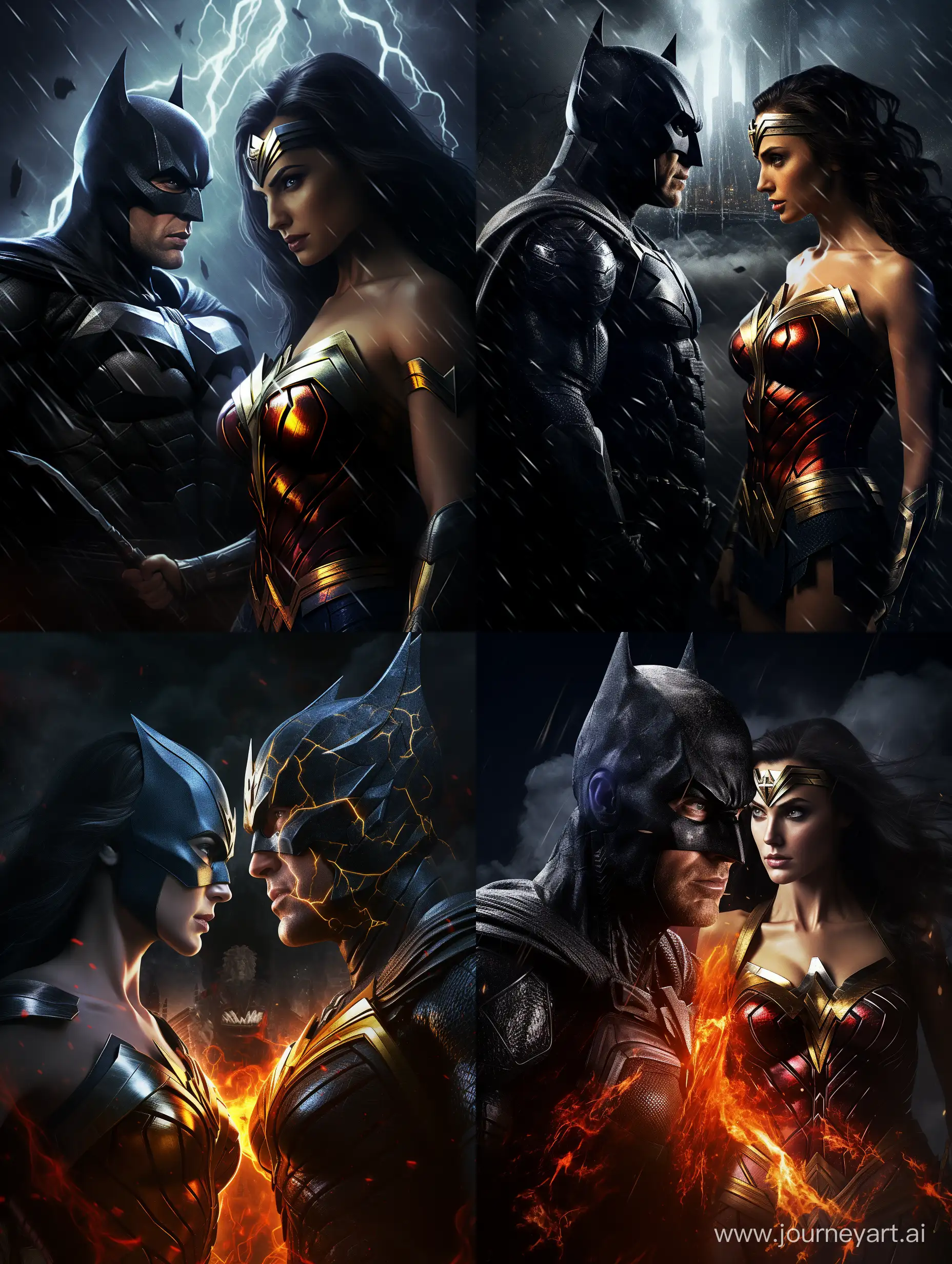 Epic-Batman-vs-Wonder-Woman-Clash-Movie-Poster