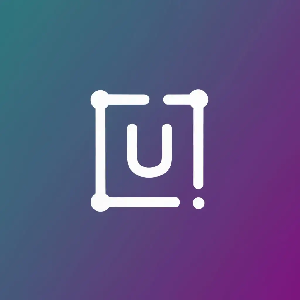 logo, Engineering, with the text "UI", typography, be used in Technology industry
