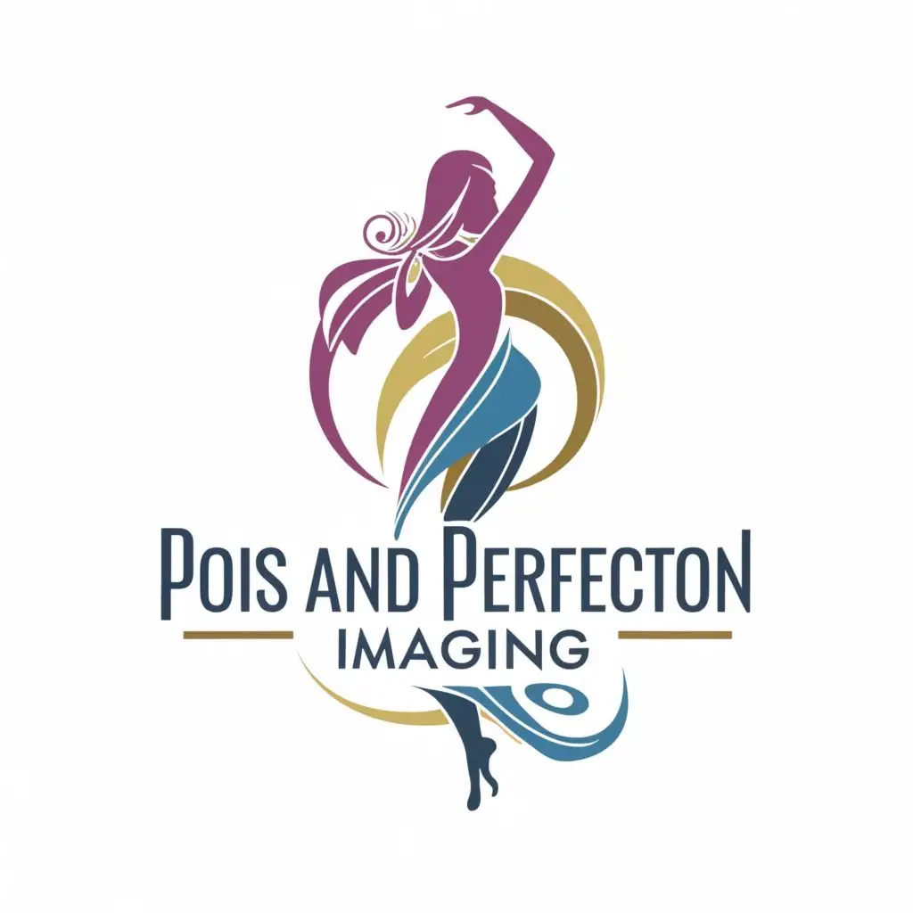 logo, WOMEN, with the text "Poise and perfection imaging", typography