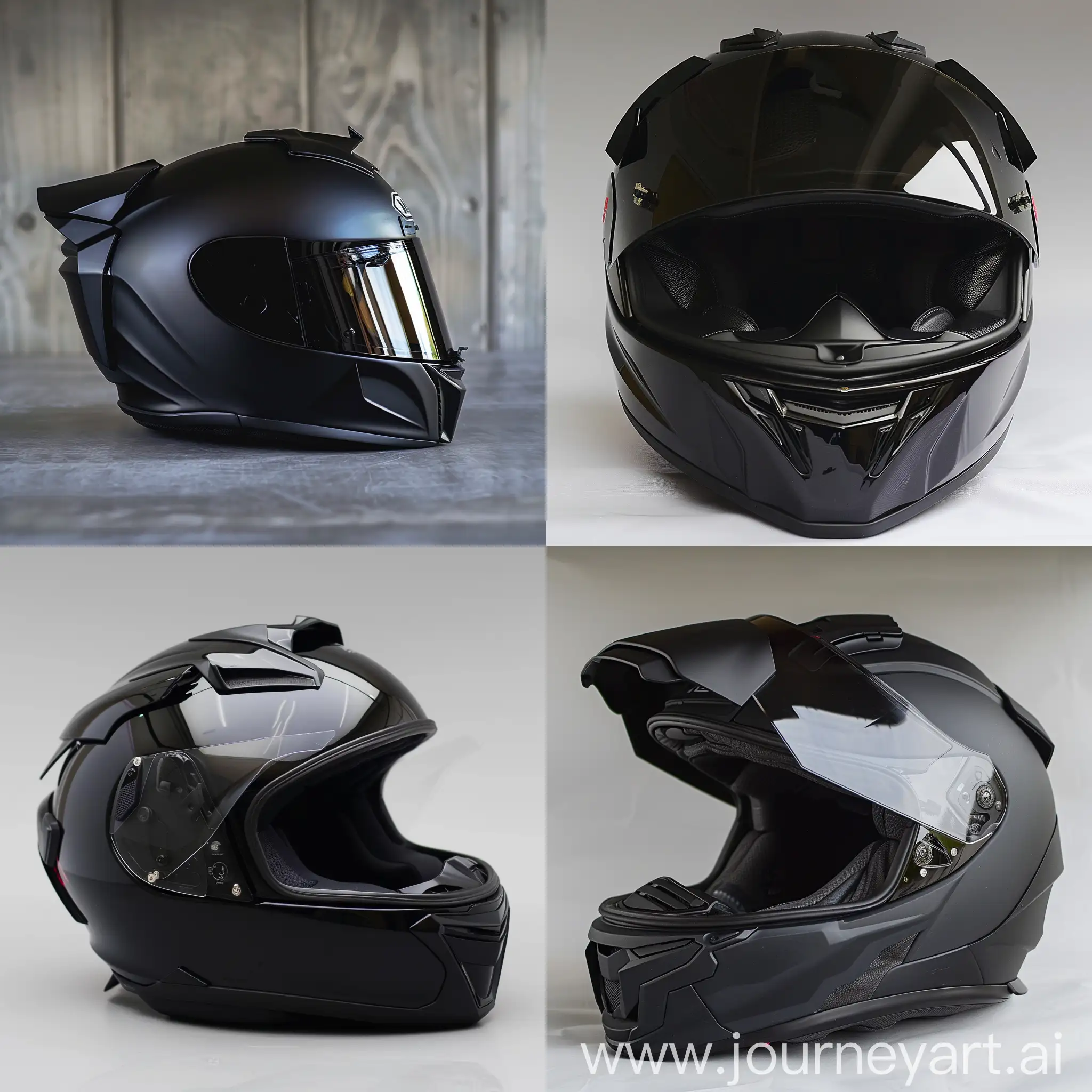 Minimalist-Motorcycle-Helmet-with-Rear-Opening