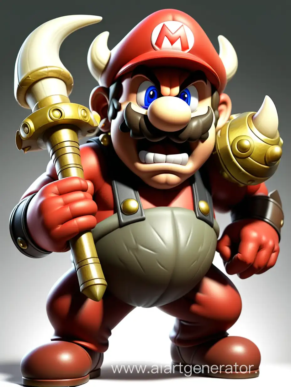 Khorn Mario warrior