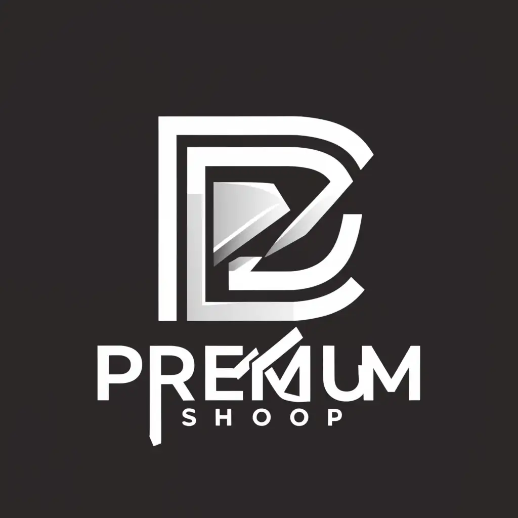 a logo design,with the text "Premium shop", main symbol:Premium,Minimalistic,be used in Internet industry,clear background
