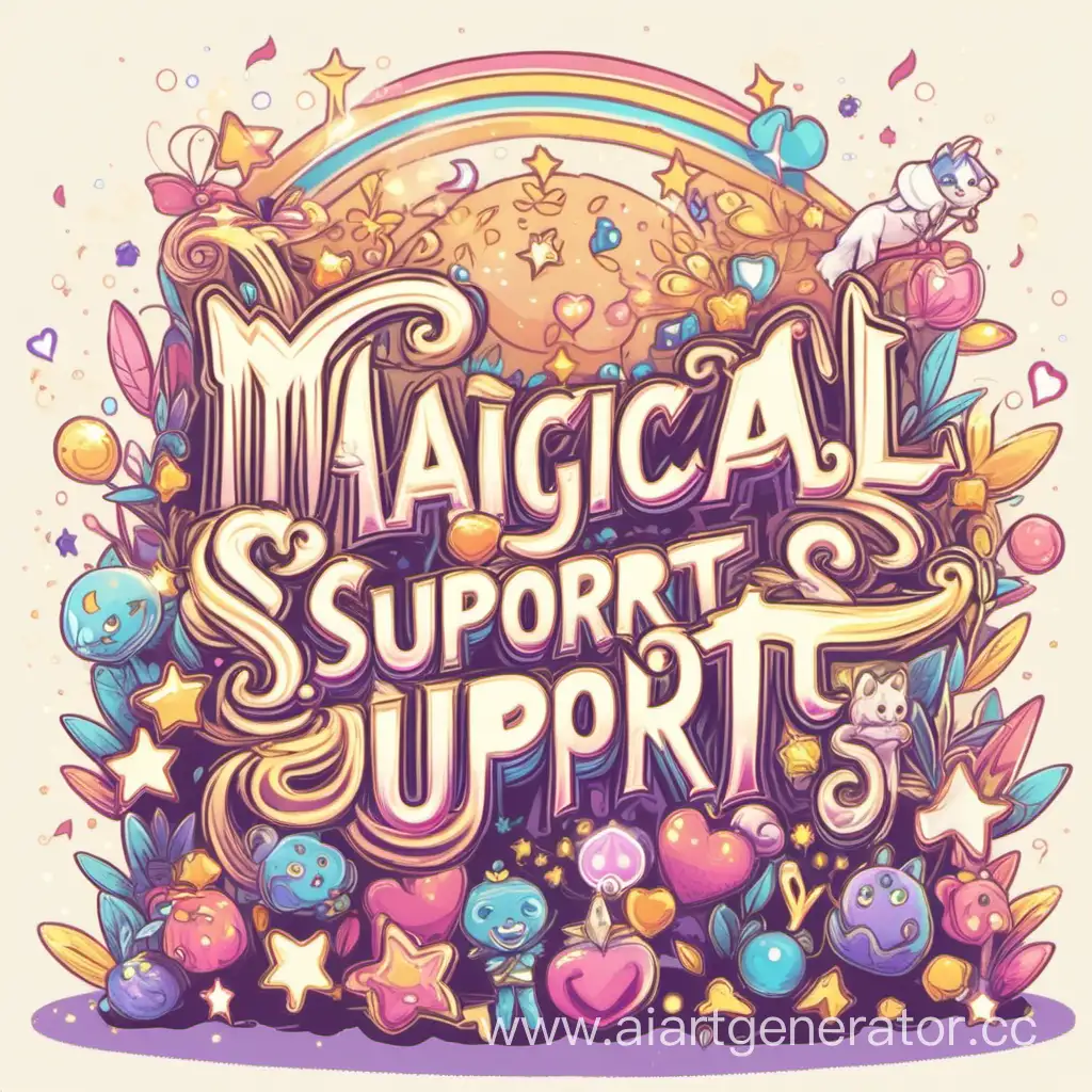 магическая поддержка
