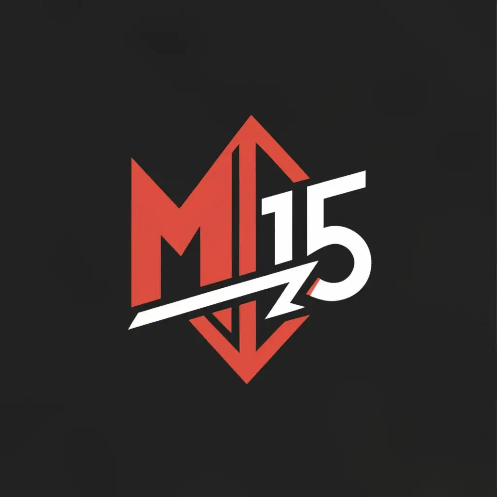 logo, simple,funky,plain, with the text "M 15
PZ 18
", typography, be used in Internet industry