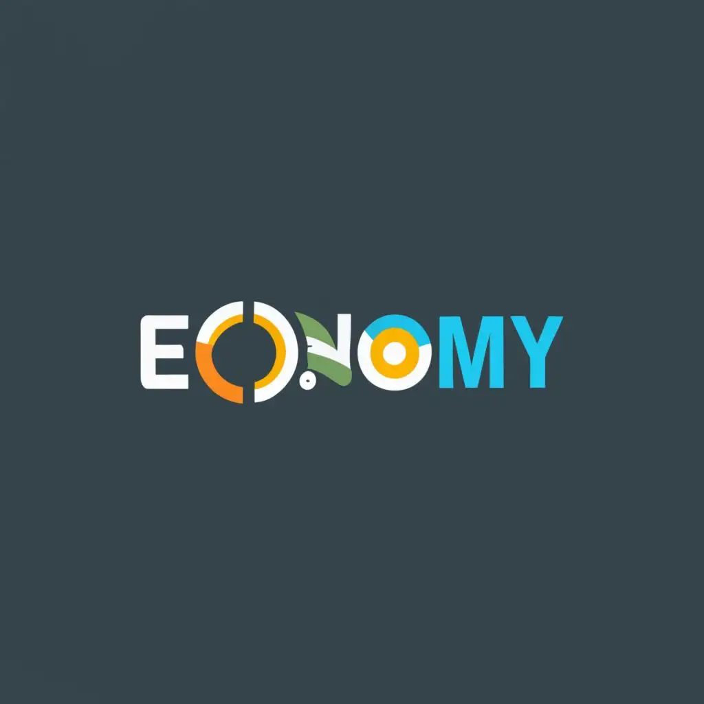 logo, MY, with the text "EconoMY", typography, be used in Finance industry