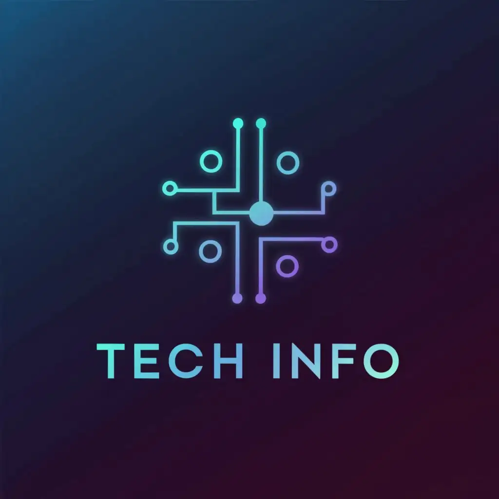a logo design,with the text "Tech Info", main symbol:Ti, be used in Technology industry