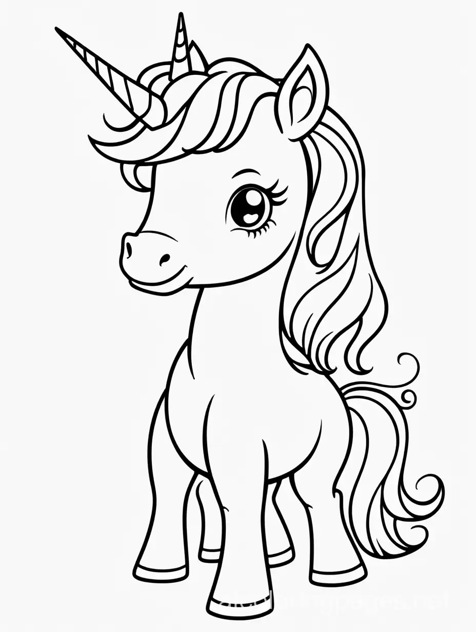 Simple-Cute-Baby-Unicorn-Coloring-Page-for-Kids