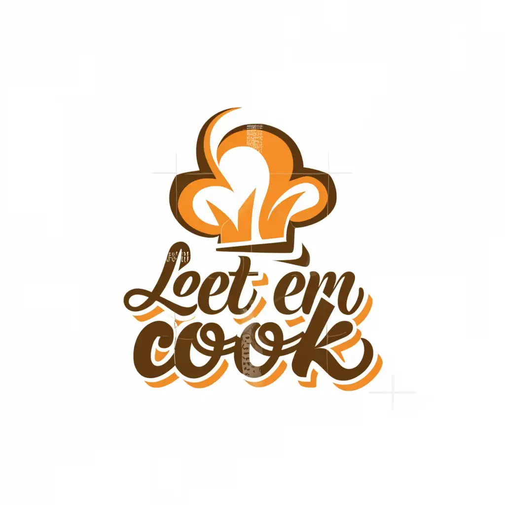 a logo design,with the text "LET EM COOK", main symbol:LET EM COOK,Moderate,be used in Nonprofit industry,clear background