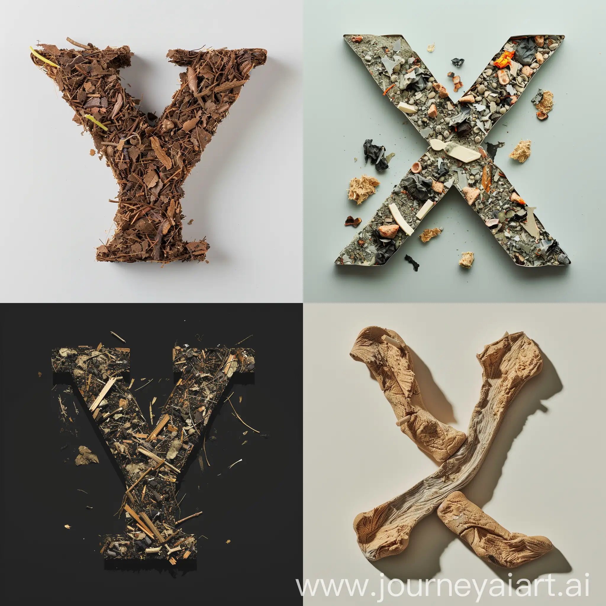 Colorful-Y-and-L-Shaped-Composition-Litter-Y-and-Klitter-L-Fusion-Art