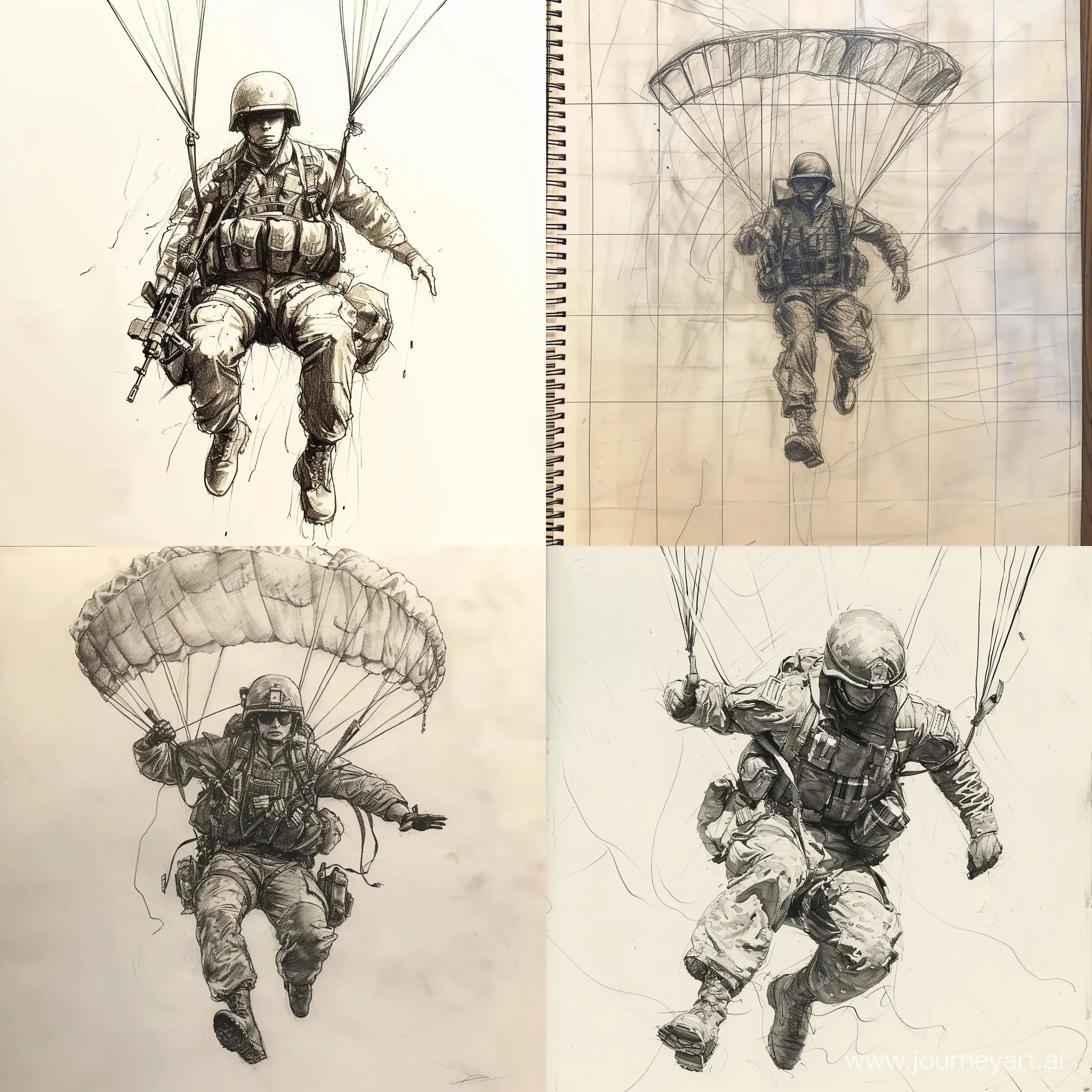 Paratrooper-in-HighFlying-Action
