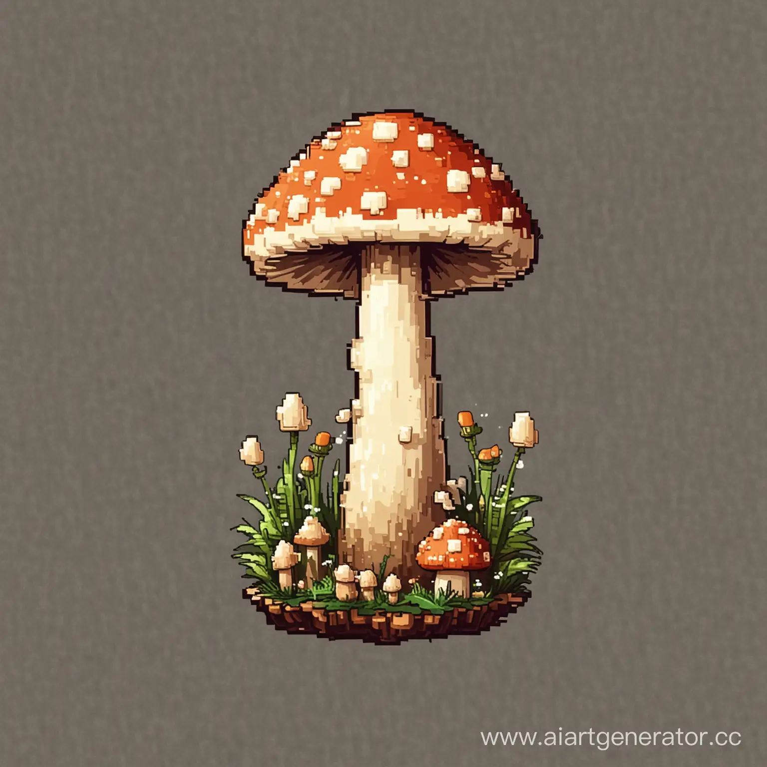 Colorful-Mushroom-Adventure-in-a-Pixelated-World