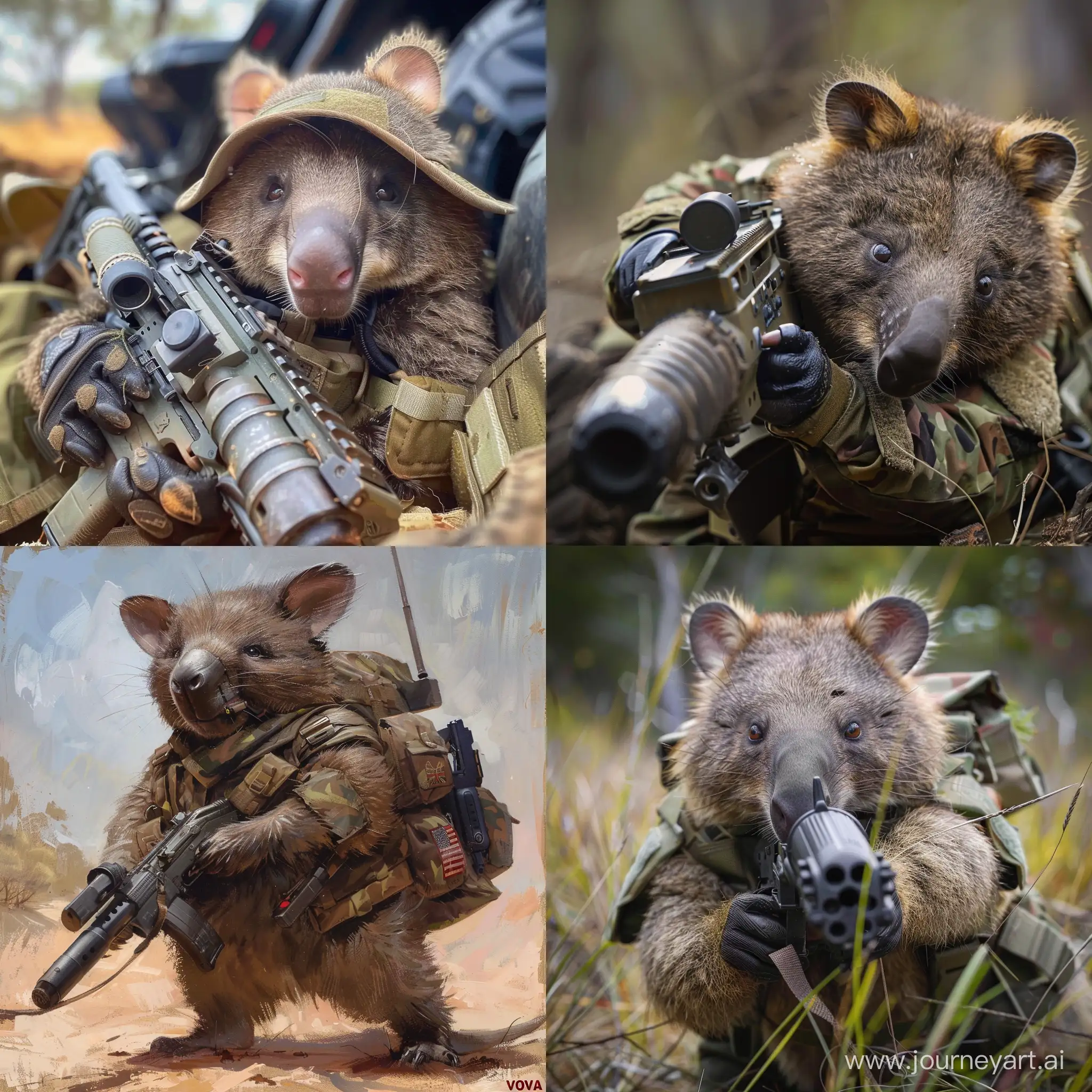Vova says Wombat commando