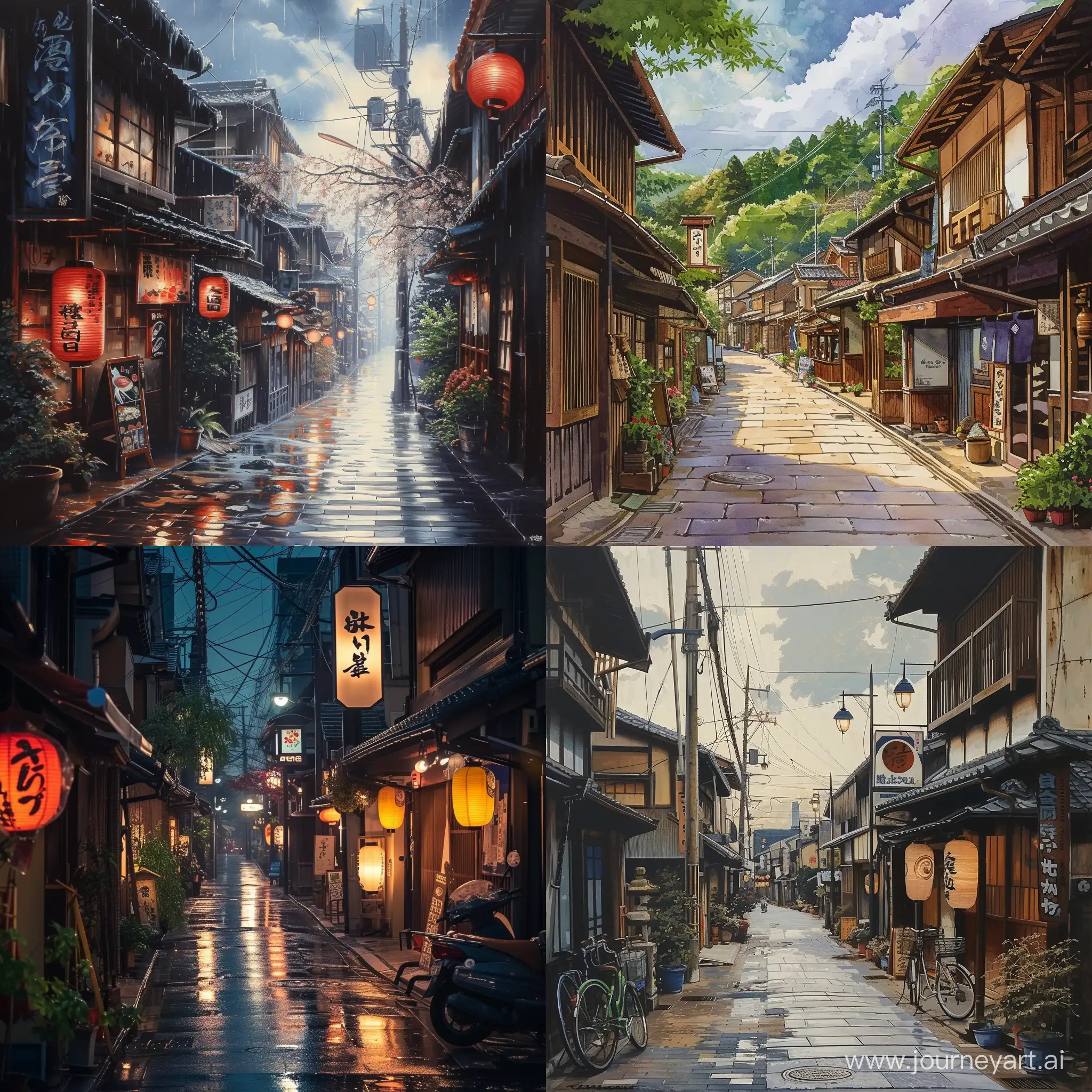 японская улица