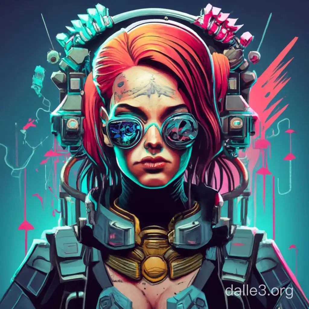 Warhammer 40000 Cyberpunk Art Collection | Dalle3 AI