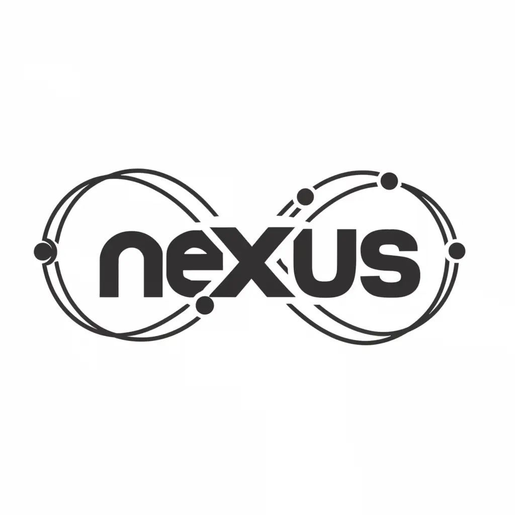 a logo design,with the text "Nexus", main symbol:Nexus,Minimalistic,be used in Technology industry,clear background