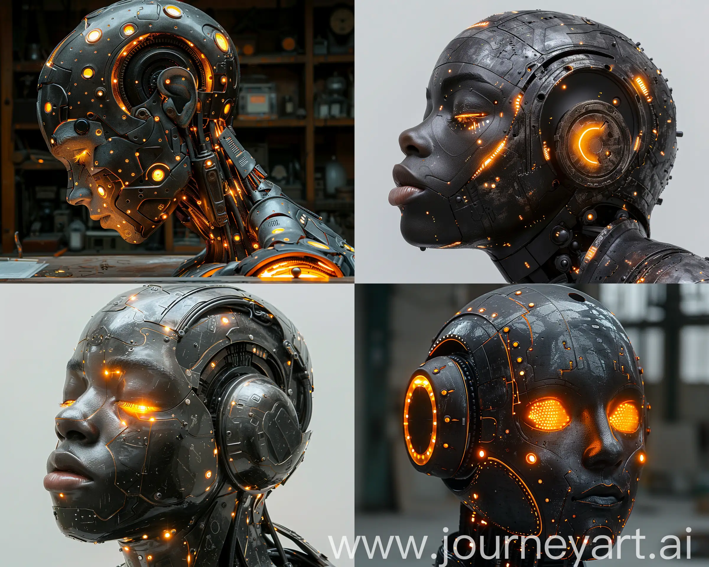 Futuristic-Cyborg-Portrait-with-Glowing-Enhancements-by-Elina-Karimova
