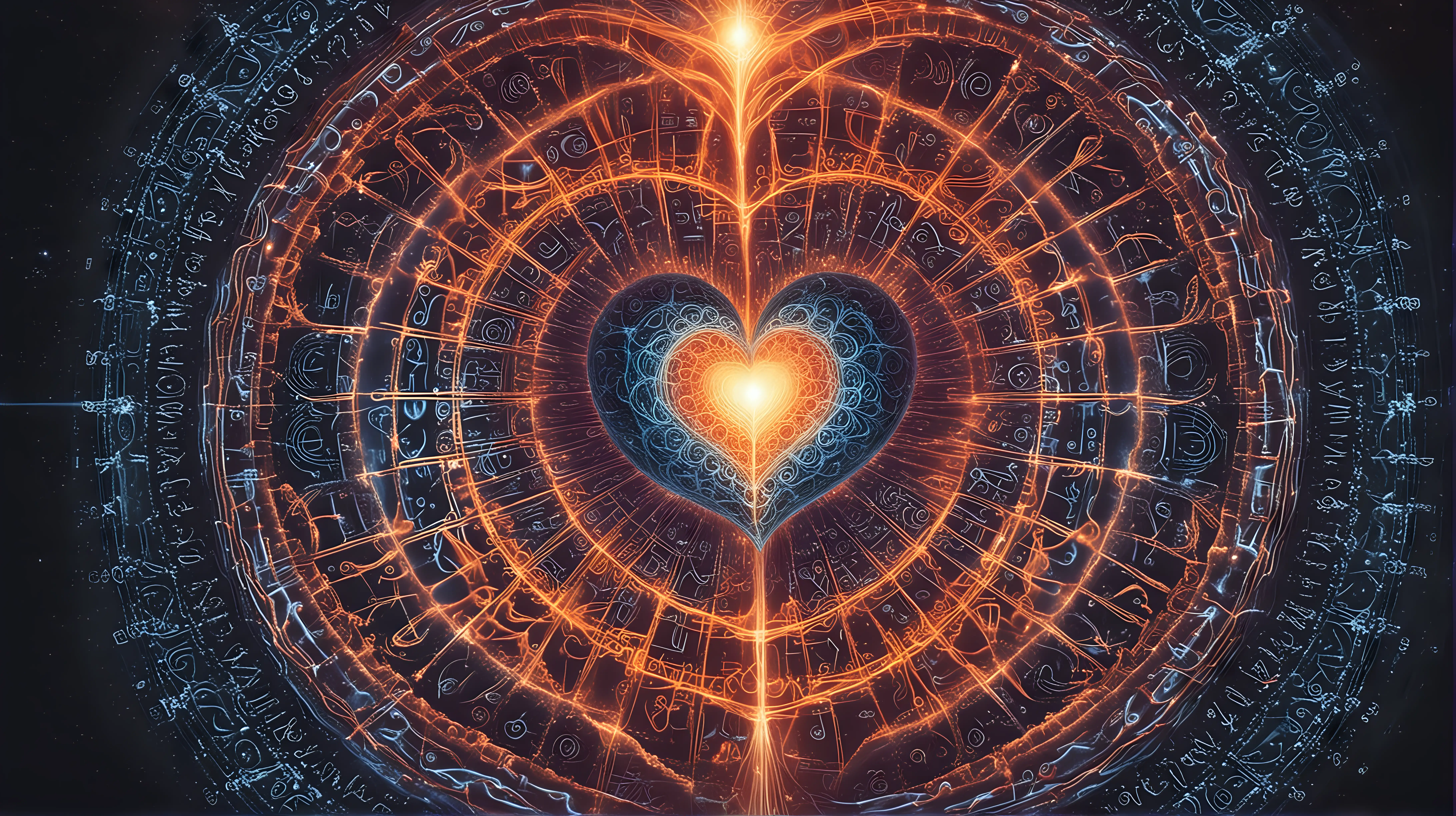 Divine Voice Alchemy Soul Harmony Transmission with Heartshaped Cymatics