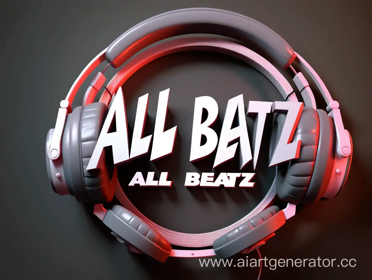 Надпись "All beatz"