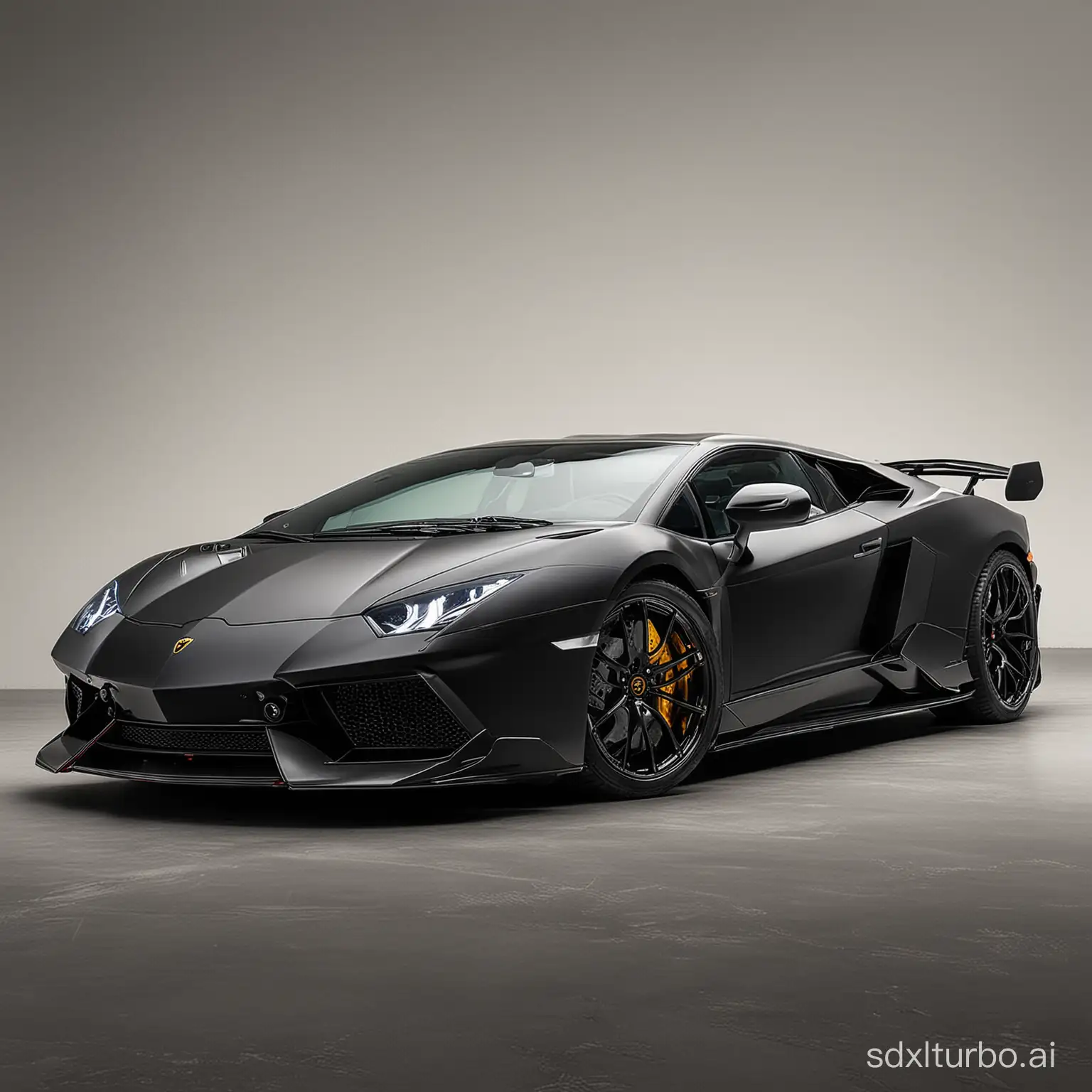 Luxurious-Lamborghini-Sports-Car-in-Urban-Setting