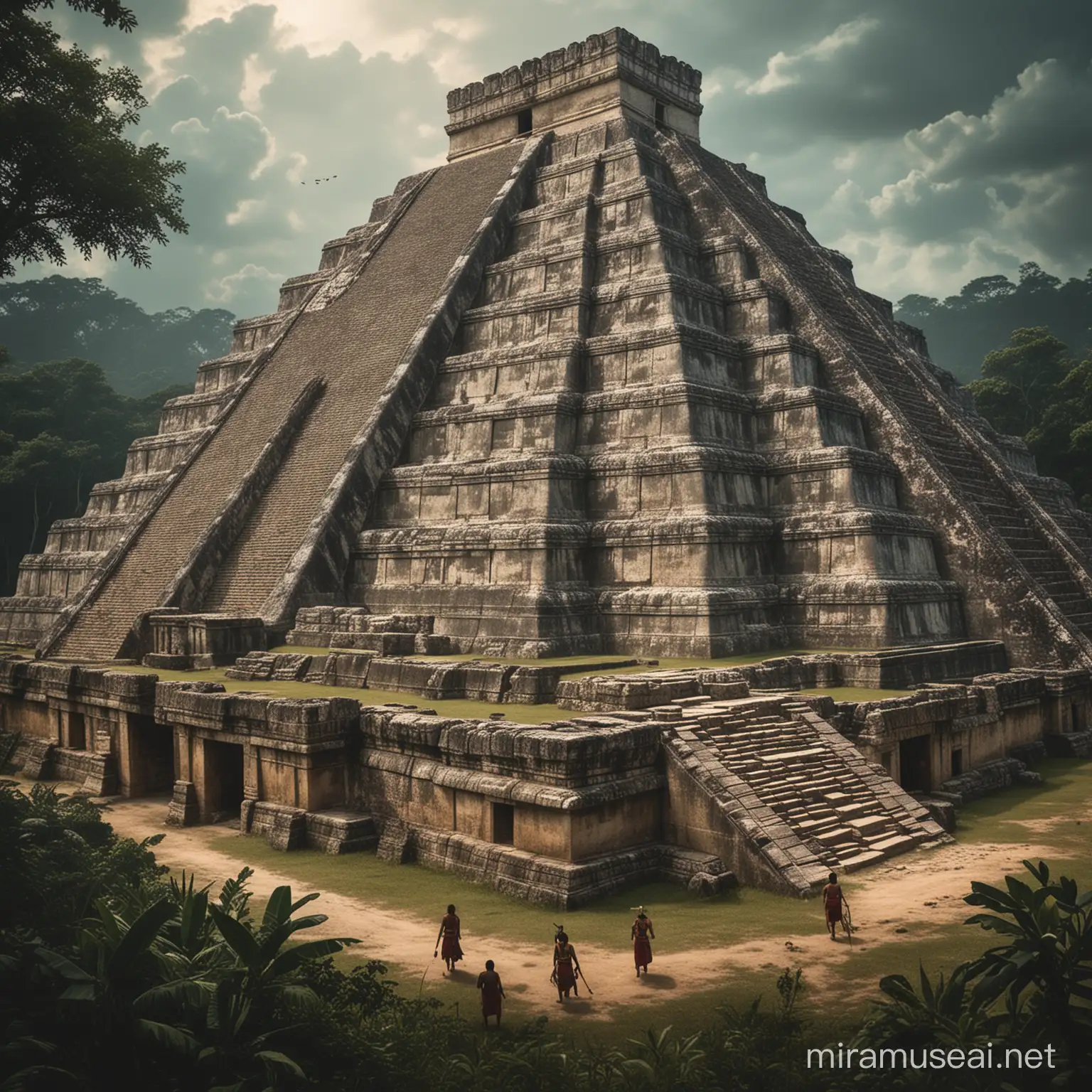 The tragic tale of the Maya Empire: a journey through the ancient ruins and mysterious darkness of their lost civilization.