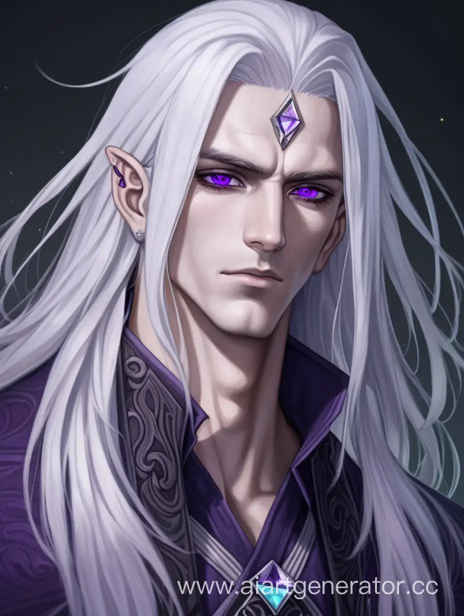 Elegant-Young-Man-with-Purple-Eyes-and-White-Hair-Mysterious-Beauty-Portrait