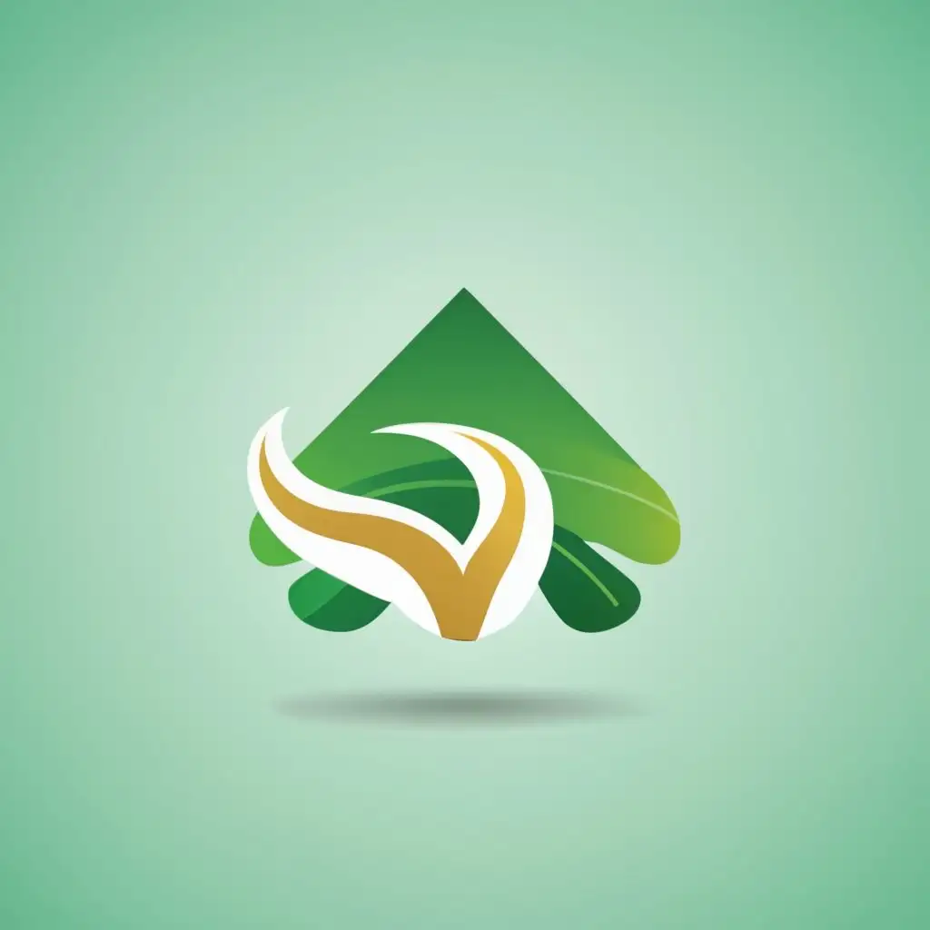 logo, LEAF, TREE, GOLD, ABSTRACT, with the text "GREEN MANAGEMENT SOLUTIONS", typography, be used in Finance industry