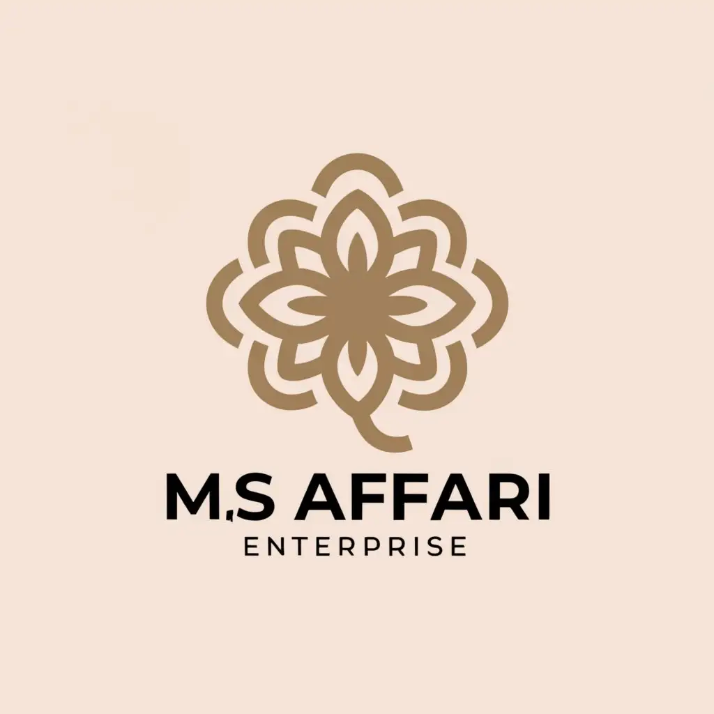 a logo design,with the text "M.S Afari Enterprise", main symbol:Time and hope,complex,be used in Retail industry,clear background