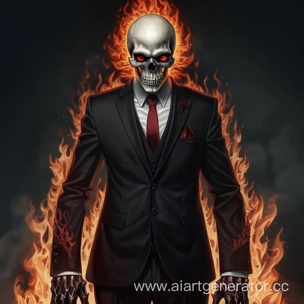 Mysterious-Funeral-Attire-SkullFaced-Man-with-Burning-Red-Eyes-and-Sharp-Claws