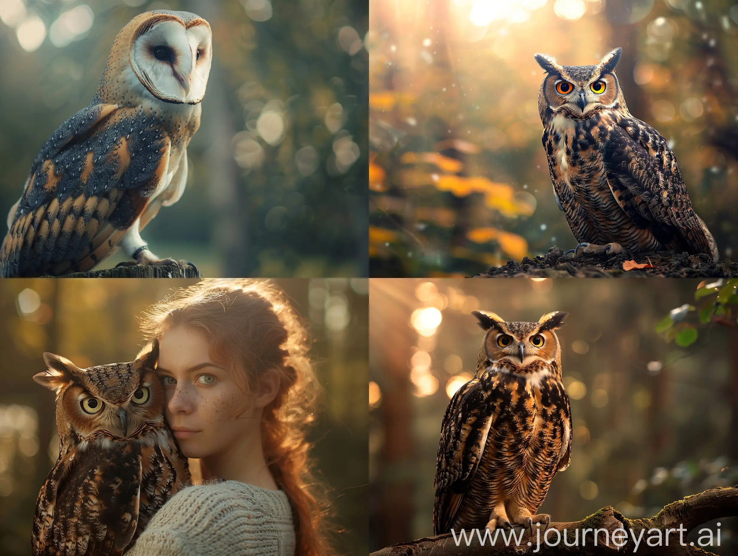 Professional-Photography-Service-Day-Featuring-Owl-Portraits