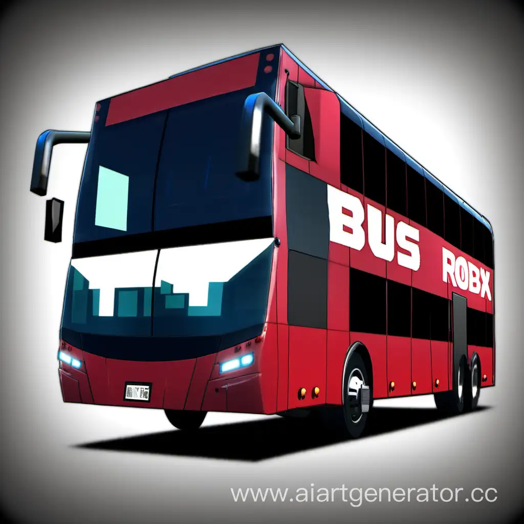Автобус из игры roblox