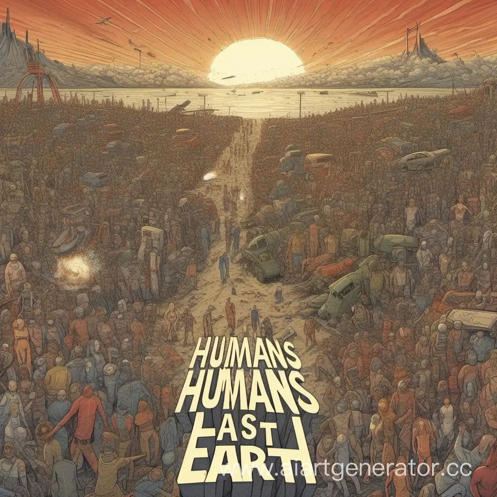 Humanitys-Final-Moments-Witnessed-in-a-Dystopian-Sunset