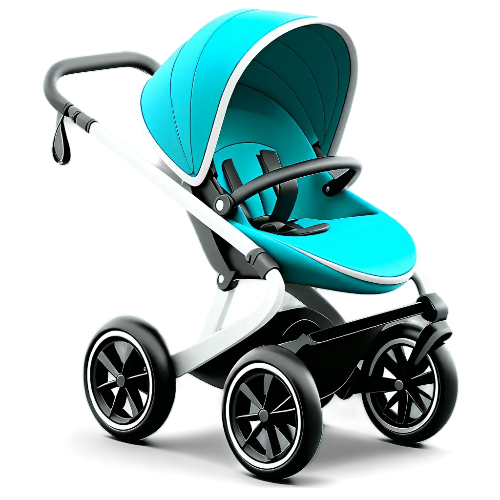 Futuristic-Baby-Stroller-Stunning-PNG-Image-with-Unique-Design-and-Smooth-Lines