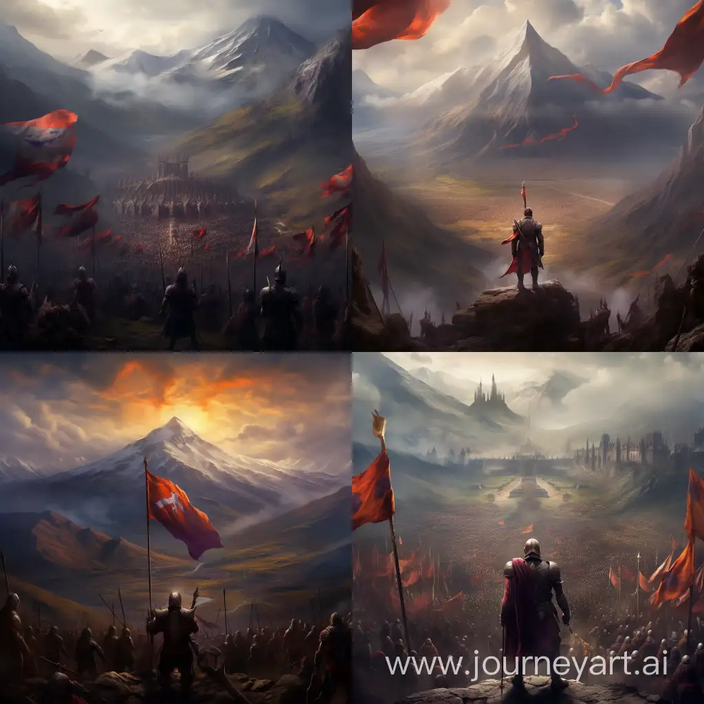 Великая Армения захватила всю Землю. Повсюду куча армянских флагов и армия