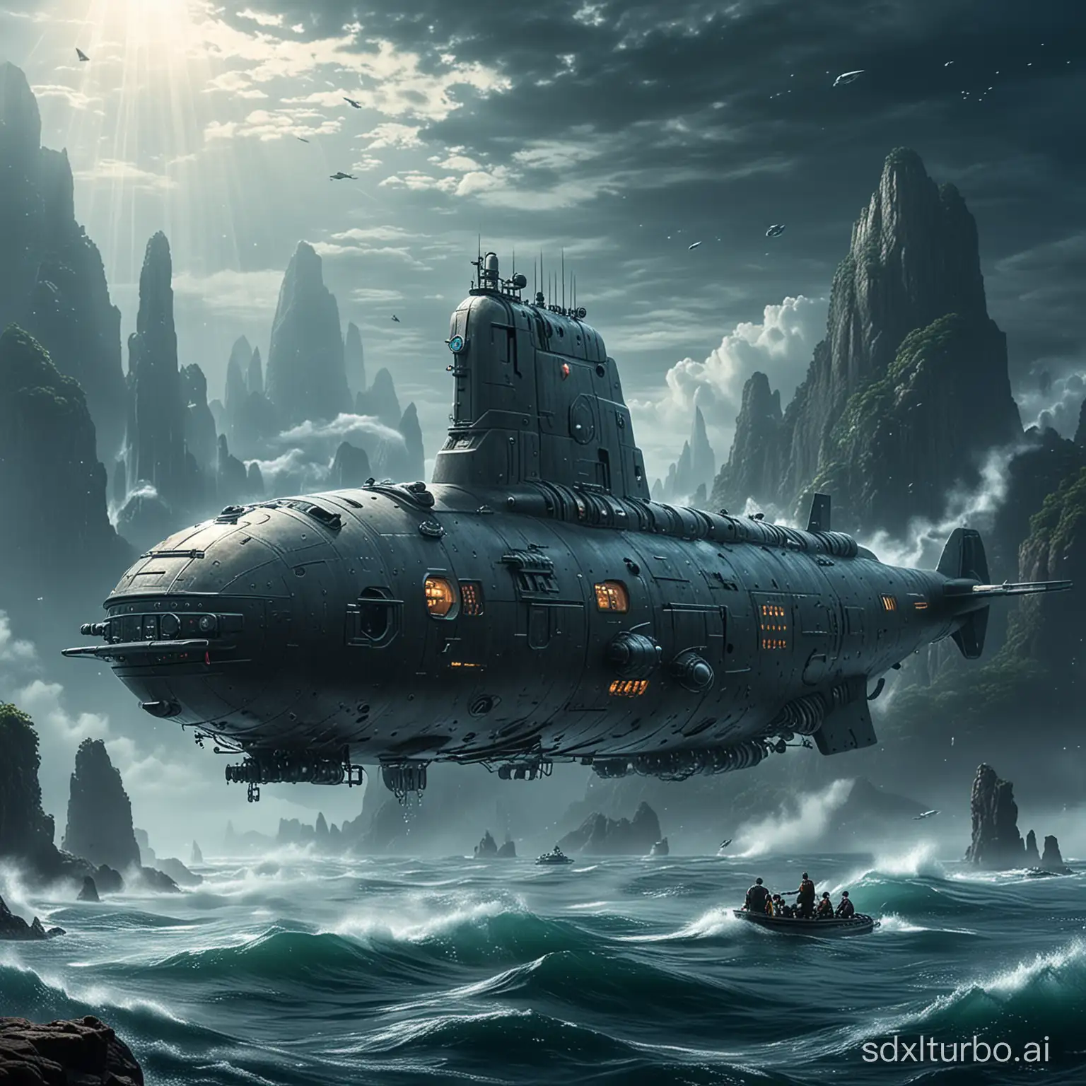 Jiaolong Submarine Science Fiction