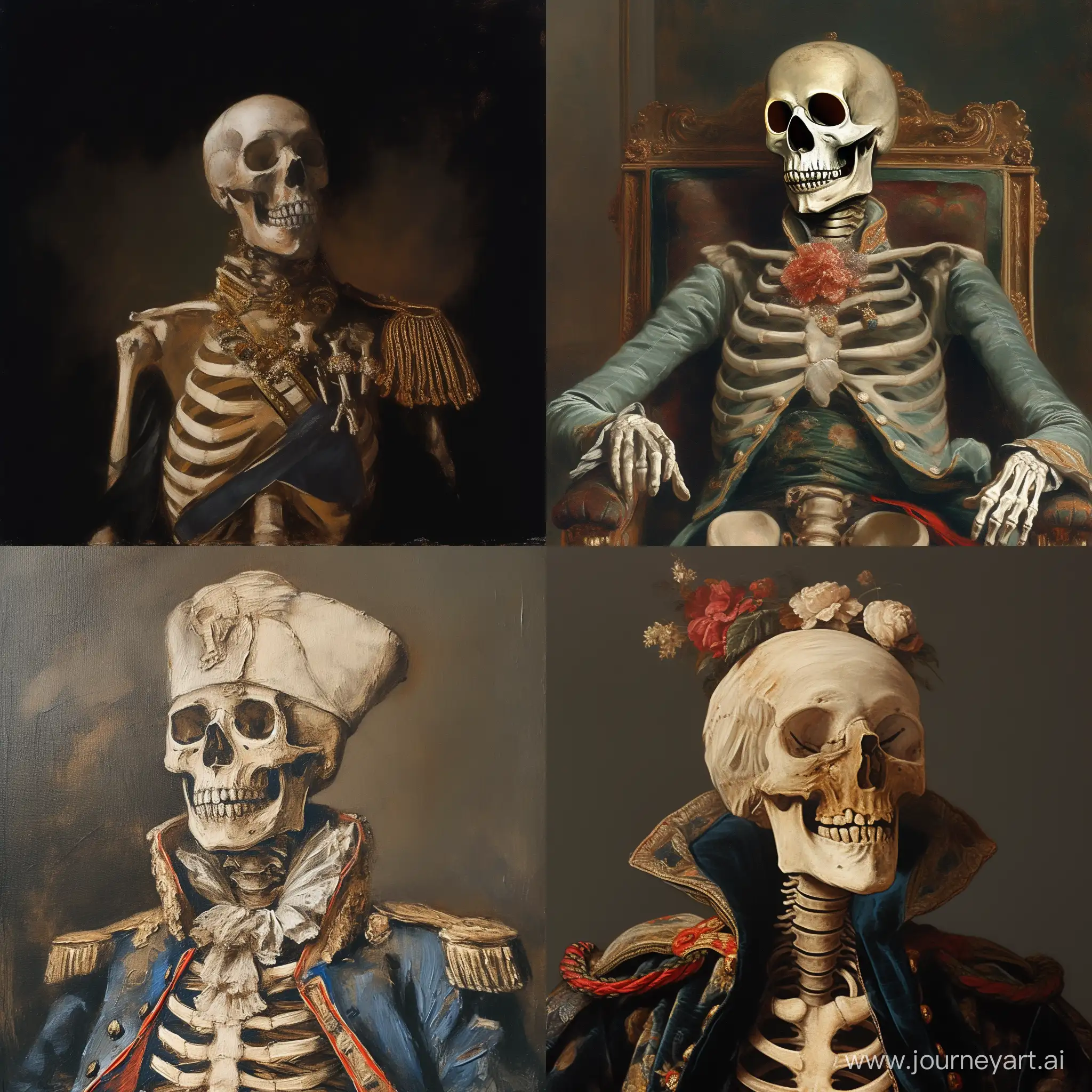 NapoleonEra-Skeleton-Portrait-in-Classic-Style