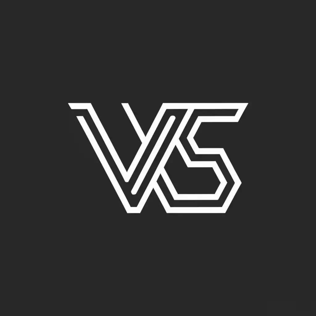 a logo design,with the text "vs", main symbol:simple text ,Moderate,clear background